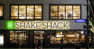 Un restaurant Shake shack