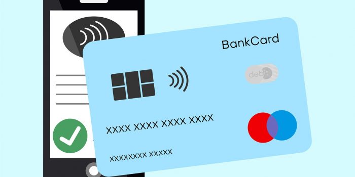 Illustration d’un paiement bancaire mobile